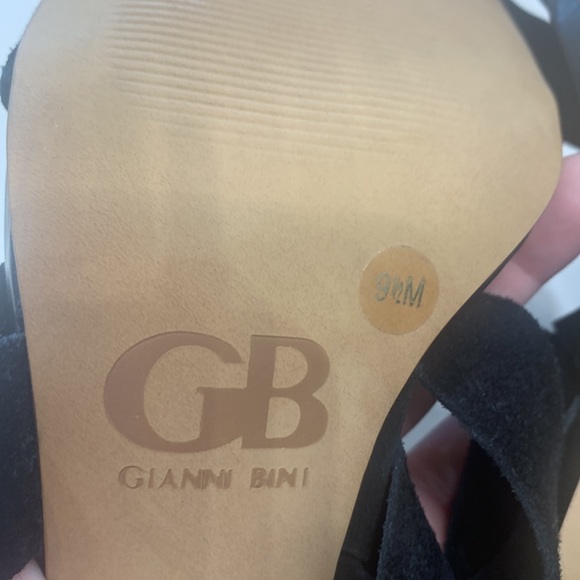 Gianni Bini suede wrap heels - Picture 12 of 13